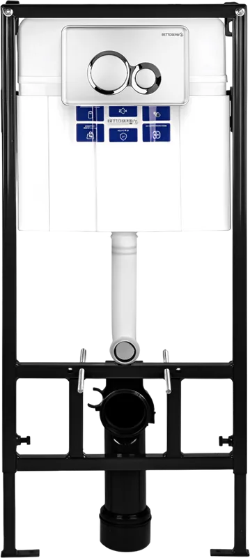 Кнопка смыва BETTOSERB Sava Fix Slim Jerez 40006463 хром матовый, хром глянец Sancos — официальный сайт