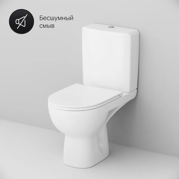 Унитаз-компакт напольный AM.PM Gem C908607SC