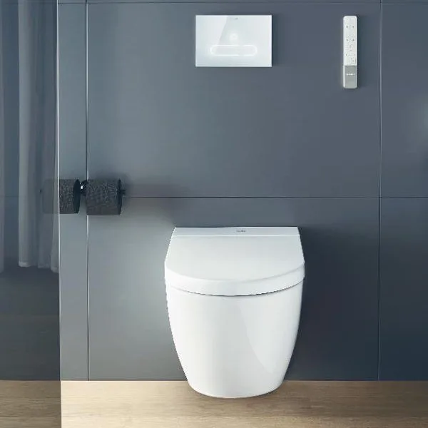 Крышка-сиденье Duravit SensoWash 612001012000310 c функцией биде Sancos — официальный сайт