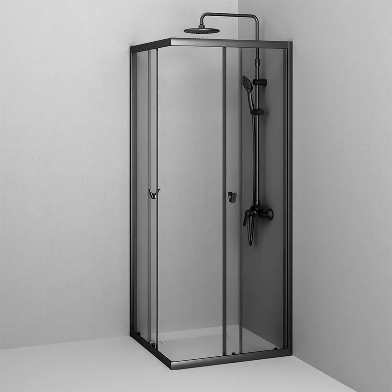 Душевой уголок AM.PM Sunny W87G-403-9090-BT 90x90 см, черный матовый Sancos — официальный сайт