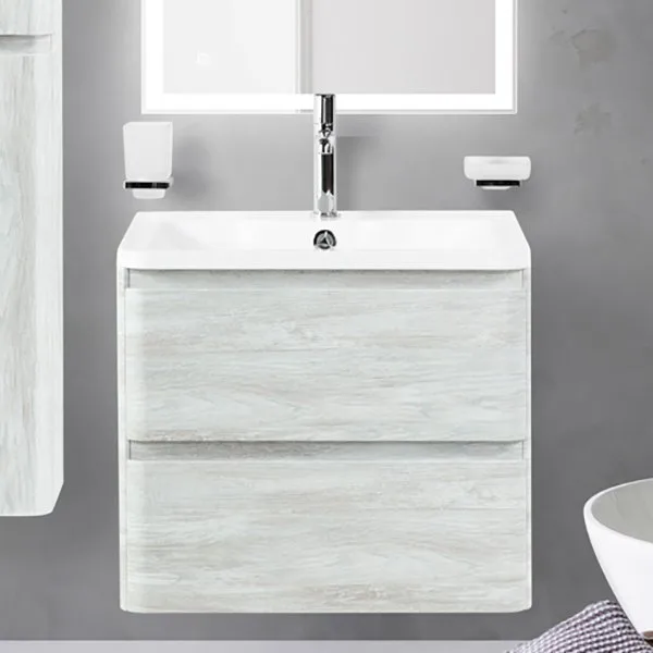Тумба под раковину без столешницы BelBagno Albano 60 подвесная, rovere vintage bianco Sancos — официальный сайт
