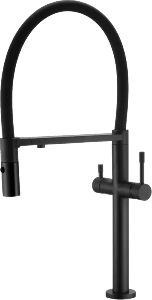 Смеситель для кухни Boheme Uno 115-B black