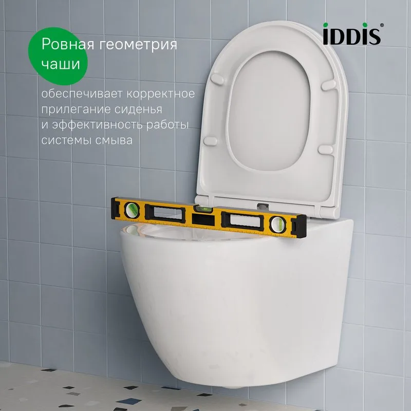 Унитаз подвесной IDDIS Blanco Q BLQNDSEI25 Sancos — официальный сайт