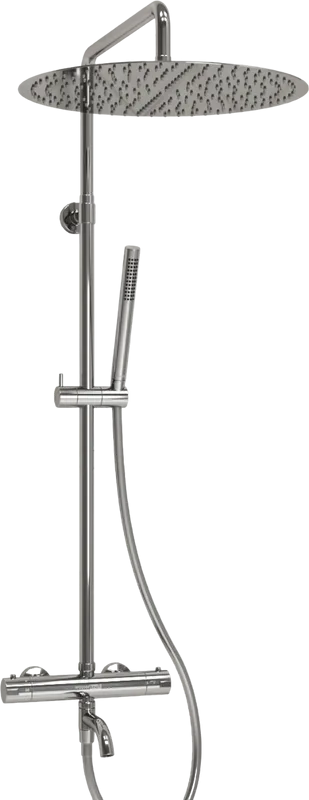 Душевая стойка Wasserkraft Berkel A188.117.137.087.CH Thermo, с термостатом, хром Sancos — официальный сайт