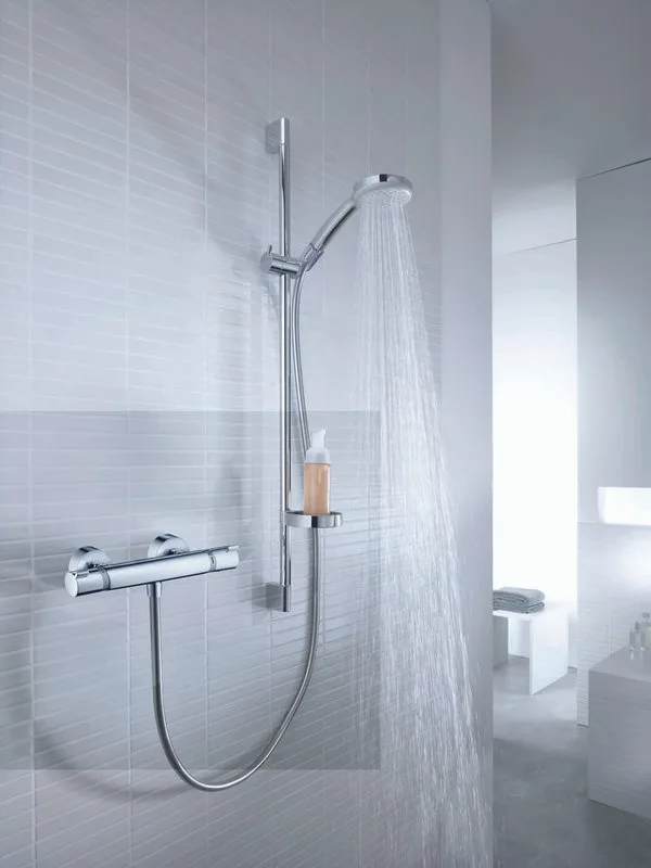 Термостатический смеситель Hansgrohe Ecostat Comfort 13116000 для душа Sancos — официальный сайт