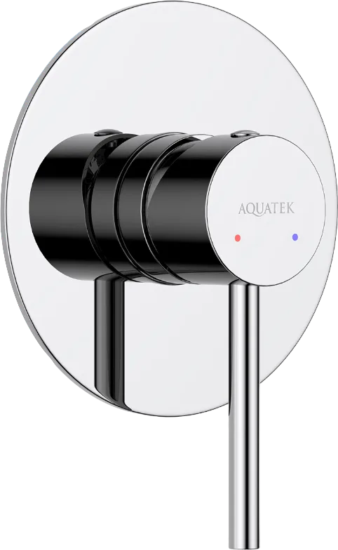 Встраиваемый смеситель AQUATEK Европа AQ1366CR С ВНУТРЕННЕЙ ЧАСТЬЮ, хром Sancos — официальный сайт