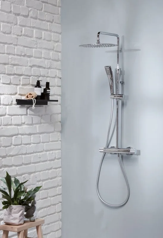 Душевая стойка Jacob Delafon Rivoli E26587-CP Sancos — официальный сайт
