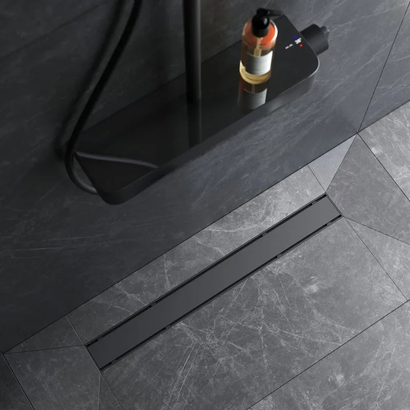 Душевой трап (лоток) AM.PM PrimeFlow Tile 70 см, черный матовый Sancos — официальный сайт