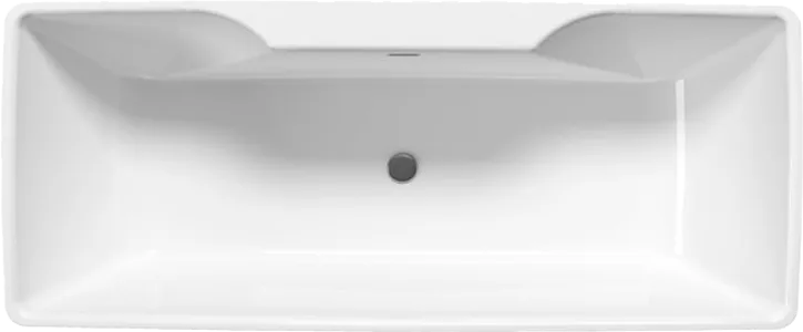 Акриловая ванна BelBagno BB110-180-76 без опоры 180x75 см, отдельностоящая, белая, со сливом-перелив Sancos — официальный сайт