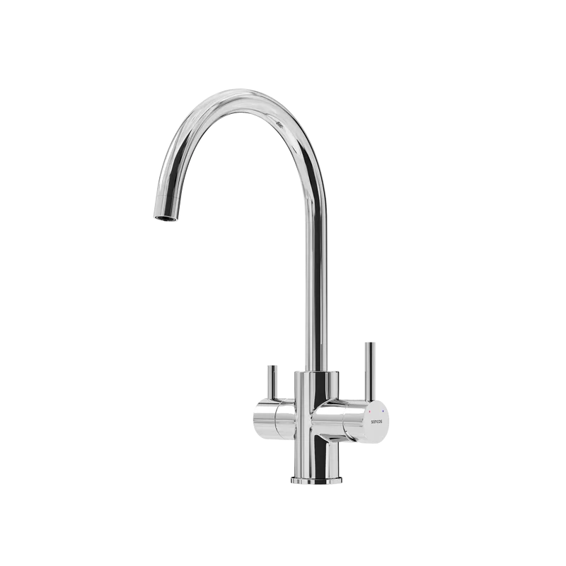 Смеситель для кухни Sancos Taper, с краном под фильтр для питьевой воды, хром, SC4012CH Sancos — официальный сайт