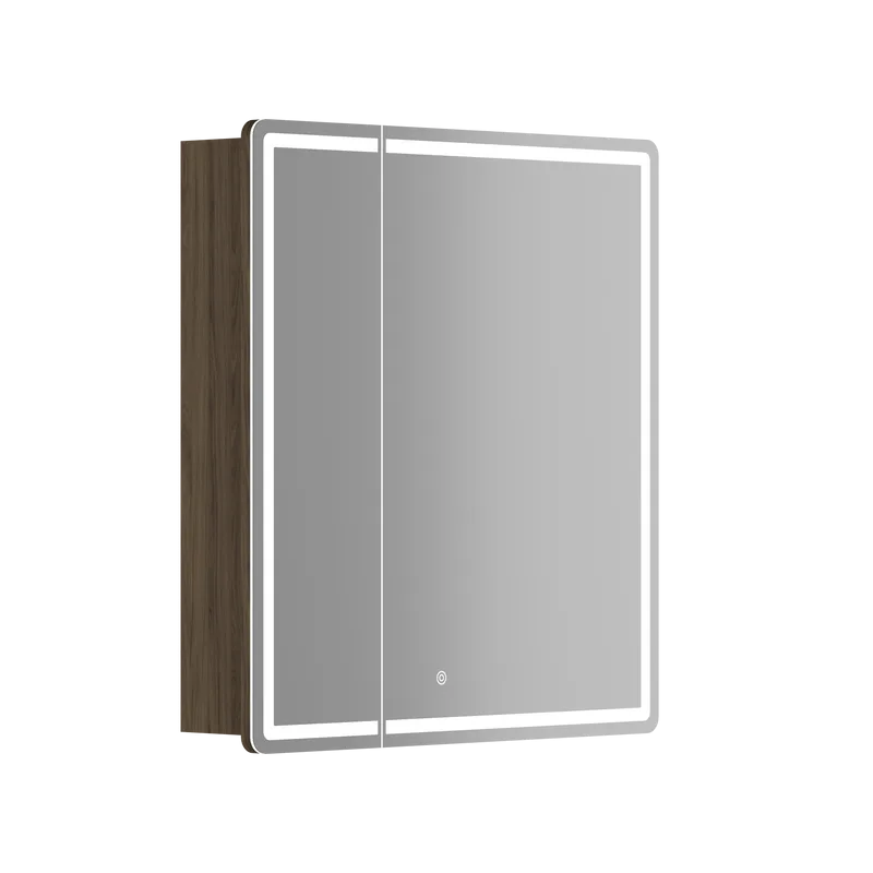 Зеркало-шкаф Sancos Mirror 70 с подсветкой, дуб чарльстон Sancos — официальный сайт