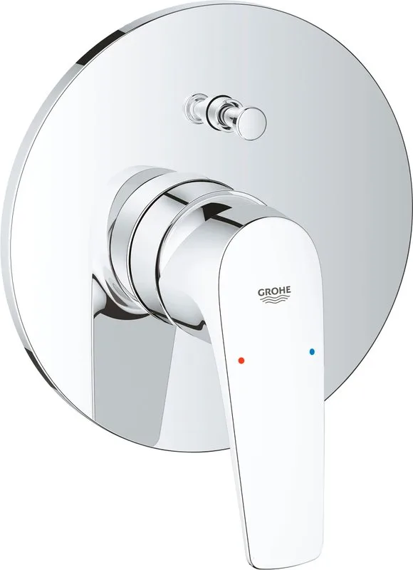 Встраиваемый смеситель Grohe BauFlow 29113000 С ВНУТРЕННЕЙ ЧАСТЬЮ  хром Sancos — официальный сайт