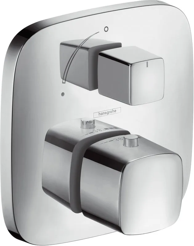 Термостатический смеситель встраиваемый Hansgrohe PuraVida 15775000, для ванны с душем Sancos — официальный сайт