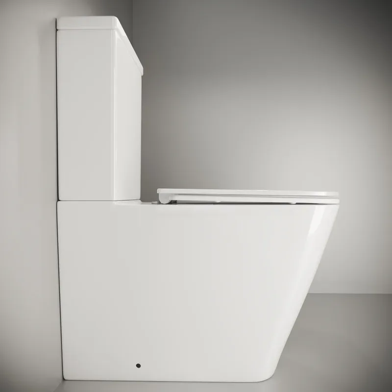 Чаша для унитаза-компакта Ceramicanova Cubic CN1803-B Sancos — официальный сайт
