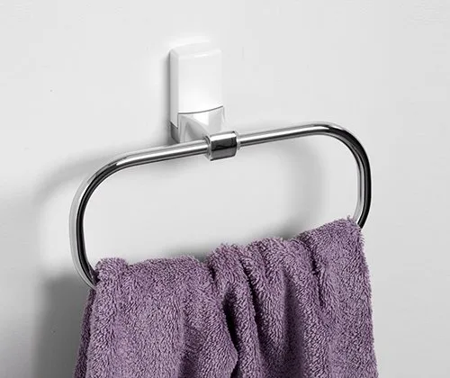 Полотенцедержатель Wasserkraft Leine White K-5060 Sancos — официальный сайт