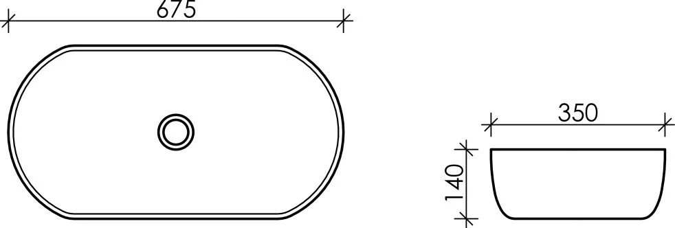 Накладная раковина Ceramicanova Element CN5022 Sancos — официальный сайт