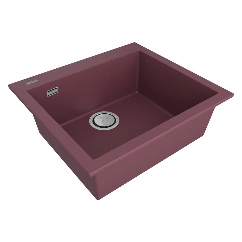 Мойка кухонная Paulmark Decoration 41 PM935650-ME merlot Sancos — официальный сайт