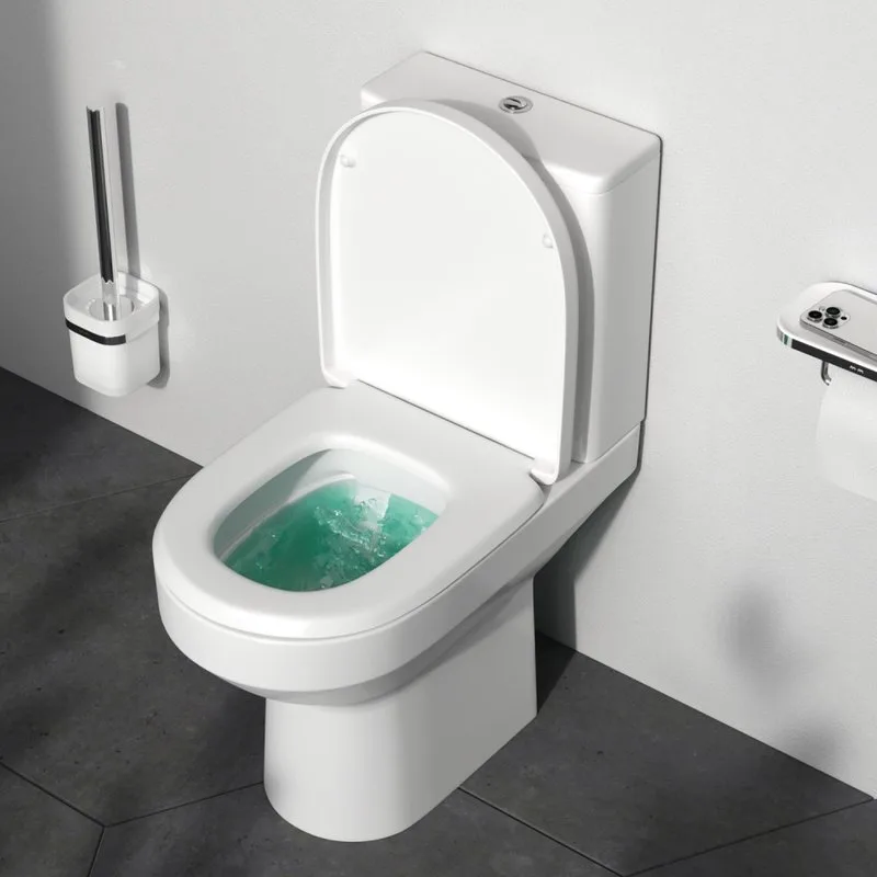 Унитаз-компакт напольный AM.PM Spirit V2.0 C708600WH FlashClean с микролифтом Sancos — официальный сайт