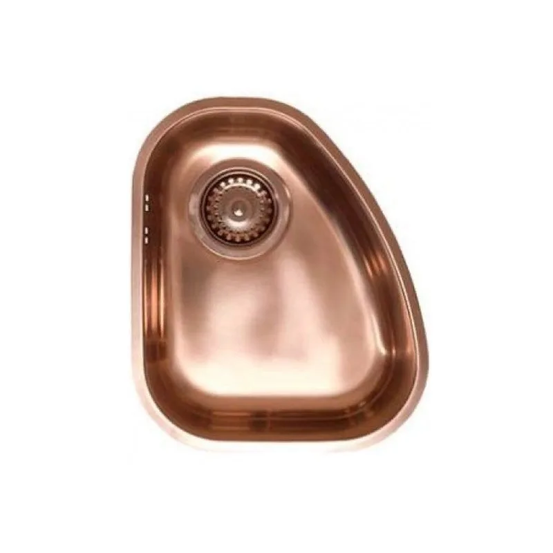Мойка VARIANT 50 MONARCH COPPER 280X340 в компл. с выпуском без сифона, , Sancos — официальный сайт
