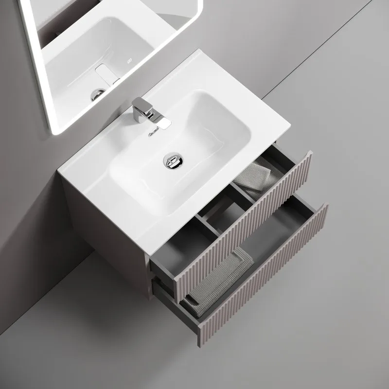 Тумба с раковиной Sancos Snob R 70 doha soft, раковина CN7007 Sancos — официальный сайт