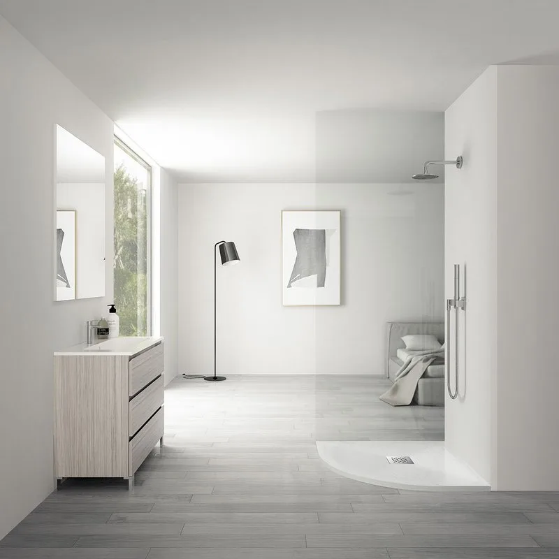 Поддон для душа Vincea VST-4SQ9090W 90x90 белый матовый Sancos — официальный сайт