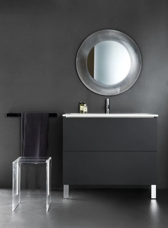 Зеркало круглое Laufen Kartell by Laufen 80 хром Sancos — официальный сайт