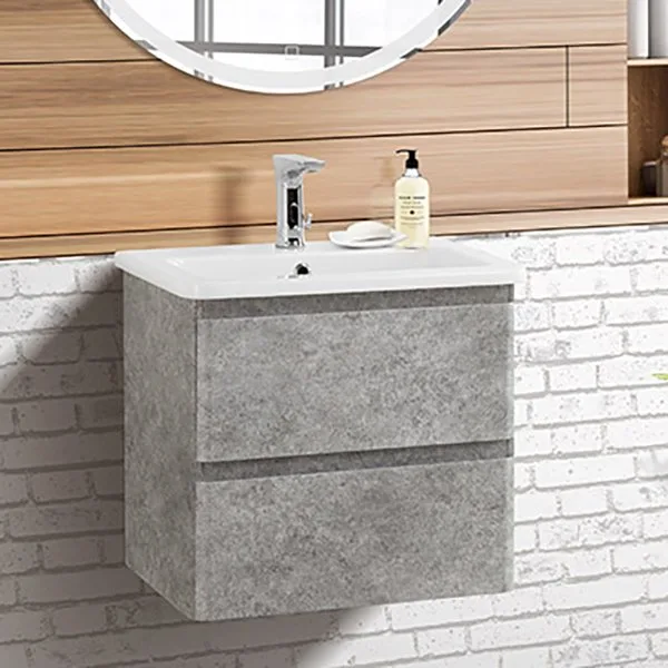 Тумба под раковину без столешницы BelBagno Albano-Cer 50 подвесная, cemento verona grigio Sancos — официальный сайт
