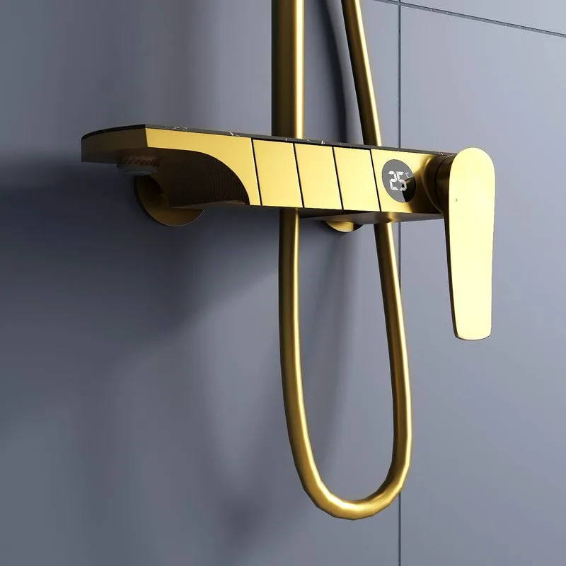 Душевая стойка RGW Shower Panels SP-33G, матовое золото Sancos — официальный сайт