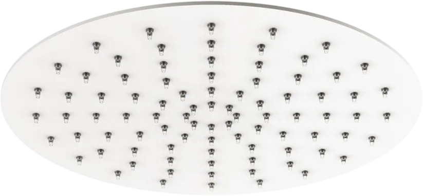 Верхний душ Plumberia Selection Shower SAT3174BO белый матовый Sancos — официальный сайт