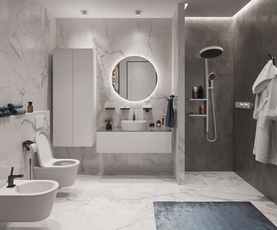 Душевая стойка Hansgrohe Rainfinity 26842700 Sancos — официальный сайт