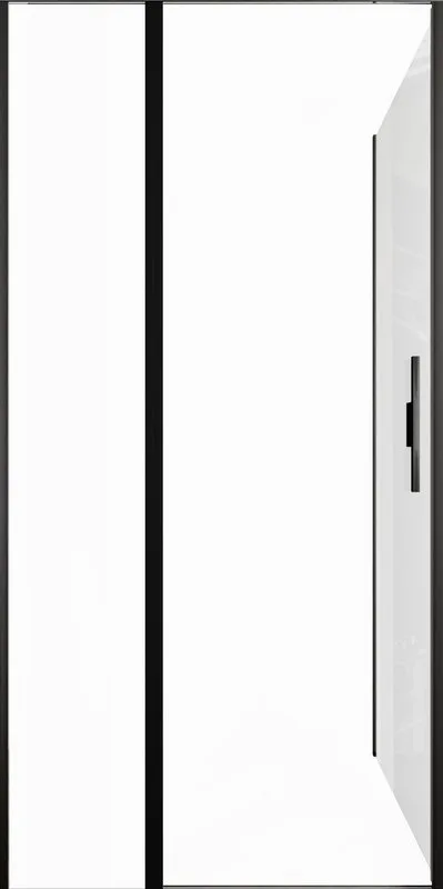 Душевой уголок Allen Brau Priority 100x100, профиль черный браш, стекло прозрачное Sancos — официальный сайт