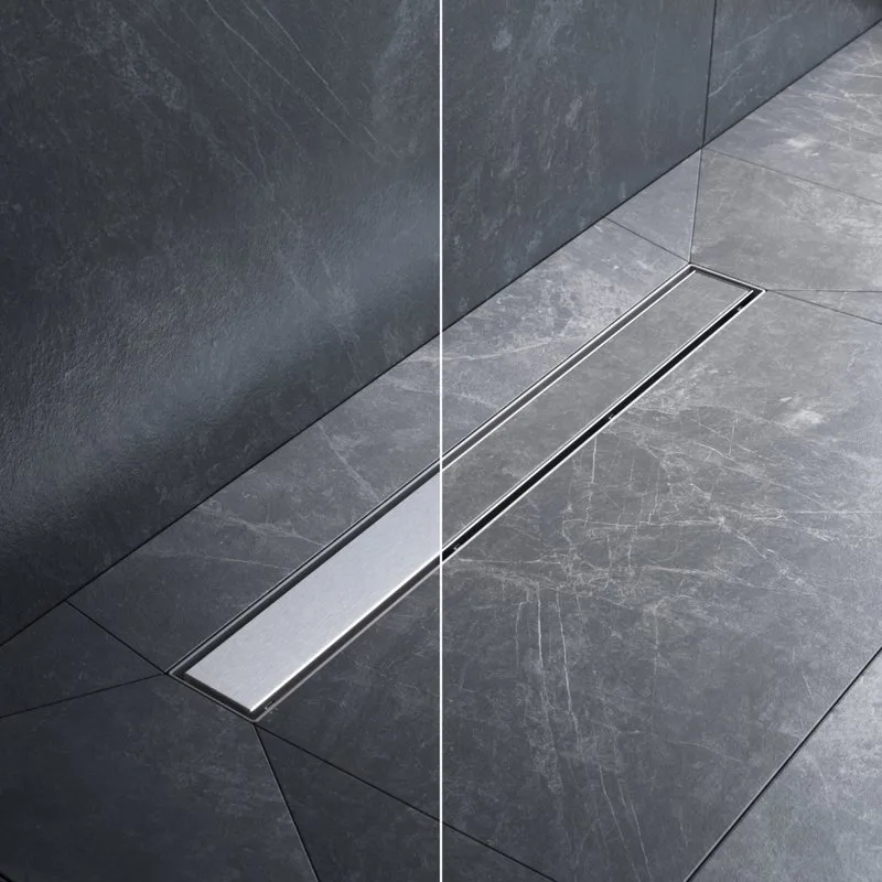 Душевой трап (лоток) AM.PM MasterFlow Tile 60 см, сталь матовая Sancos — официальный сайт