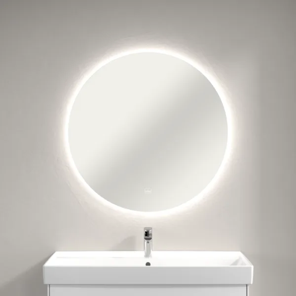 Зеркало круглое Villeroy & Boch More to See Lite A4606800 65 с LED-подсветкой, 6500 K
