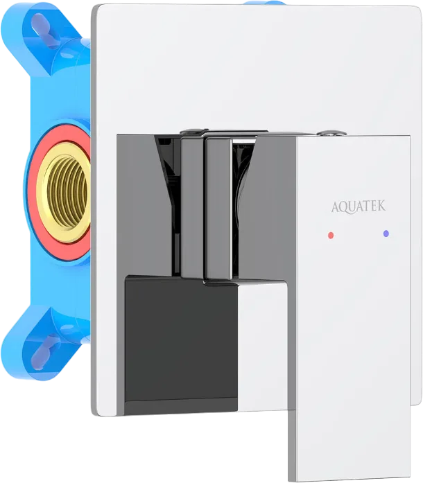 Встраиваемый смеситель AQUATEK Либра AQ1666CR С ВНУТРЕННЕЙ ЧАСТЬЮ, хром Sancos — официальный сайт