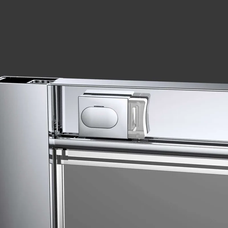 Душевой уголок Vincea Alpha VSQ-3AL800MT 80x80, профиль хром, стекло текстурное Sancos — официальный сайт