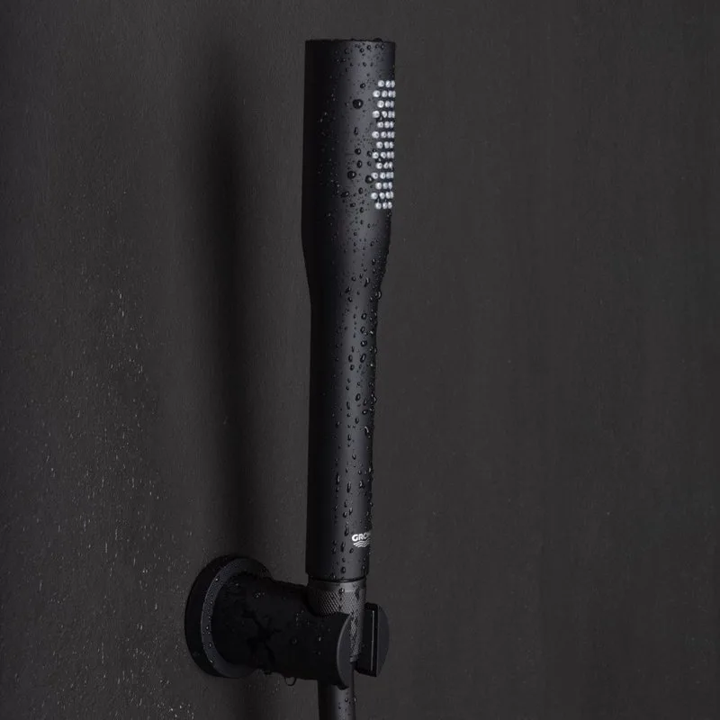 Душевая лейка Grohe Cosmopolitan 22126KF0 фантомный черный Sancos — официальный сайт