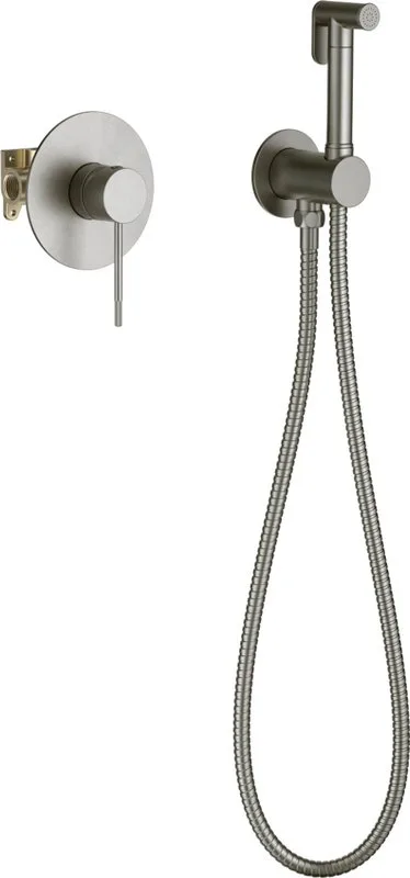 Гигиенический душ Timo Saona 2389/18SM со смесителем, С ВНУТРЕННЕЙ ЧАСТЬЮ, черное золото Sancos — официальный сайт