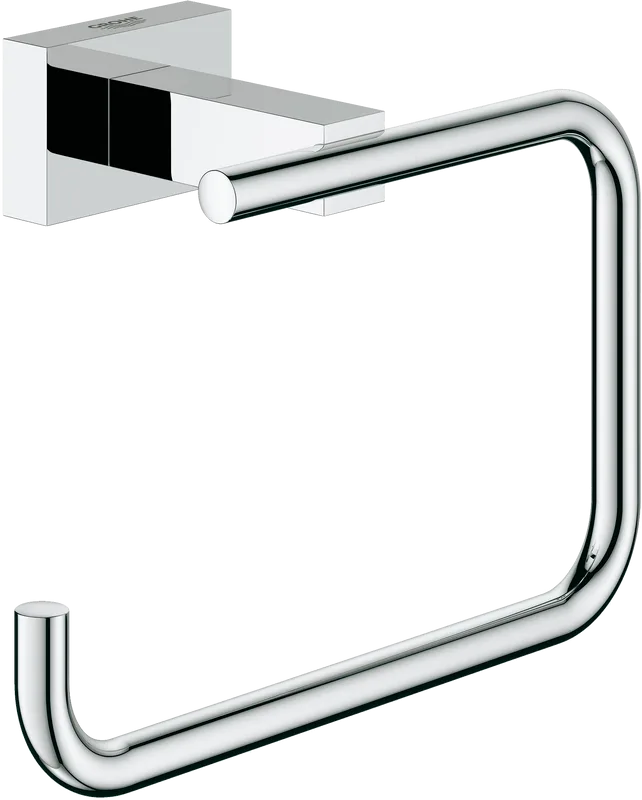 Держатель туалетной бумаги Grohe Essentials Cube 40507001 хром Sancos — официальный сайт