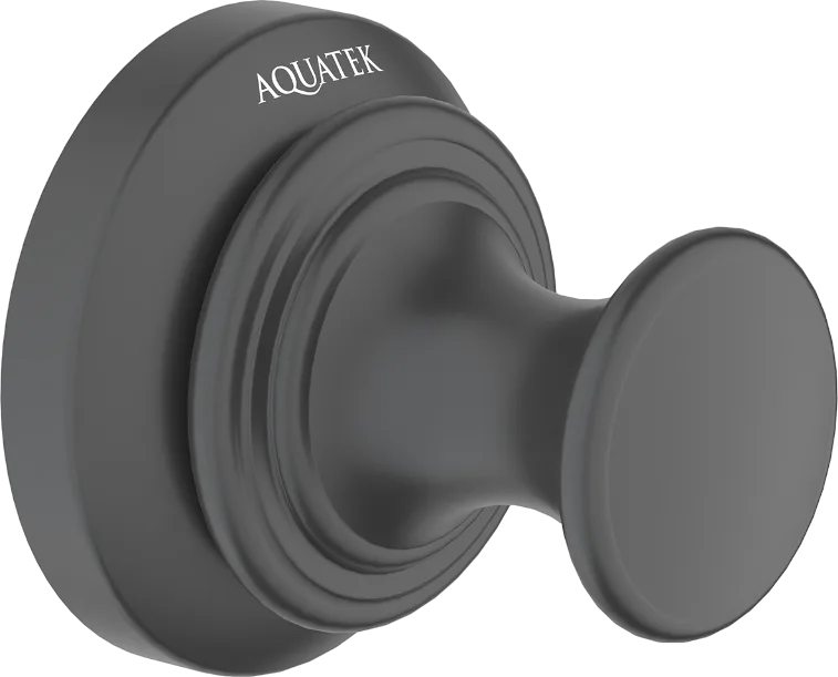 Крючок AQUATEK Классик AQ4501MB матовый черный Sancos — официальный сайт