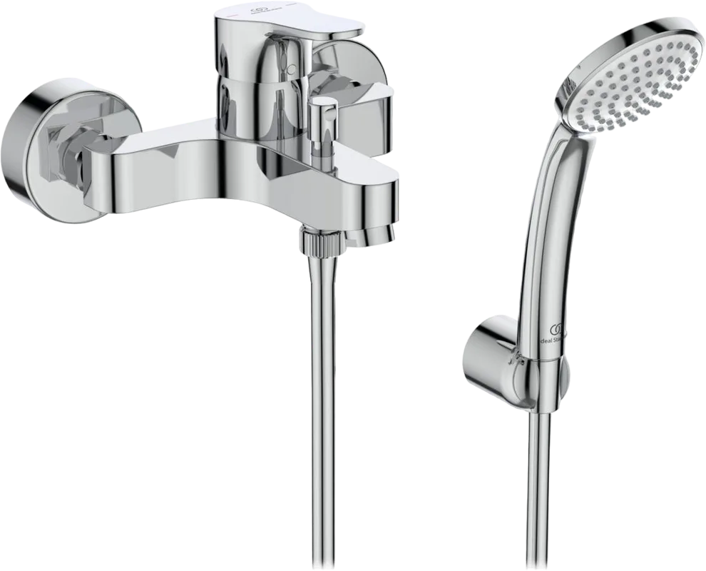 Смеситель для ванны с душем Ideal Standard Сerabase BD600AA, хром Sancos — официальный сайт
