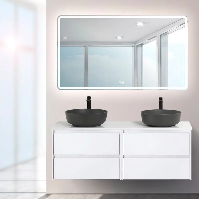 Зеркало BelBagno SPC-MAR-1400-800-LED-TCH-WARM с подсветкой Sancos — официальный сайт