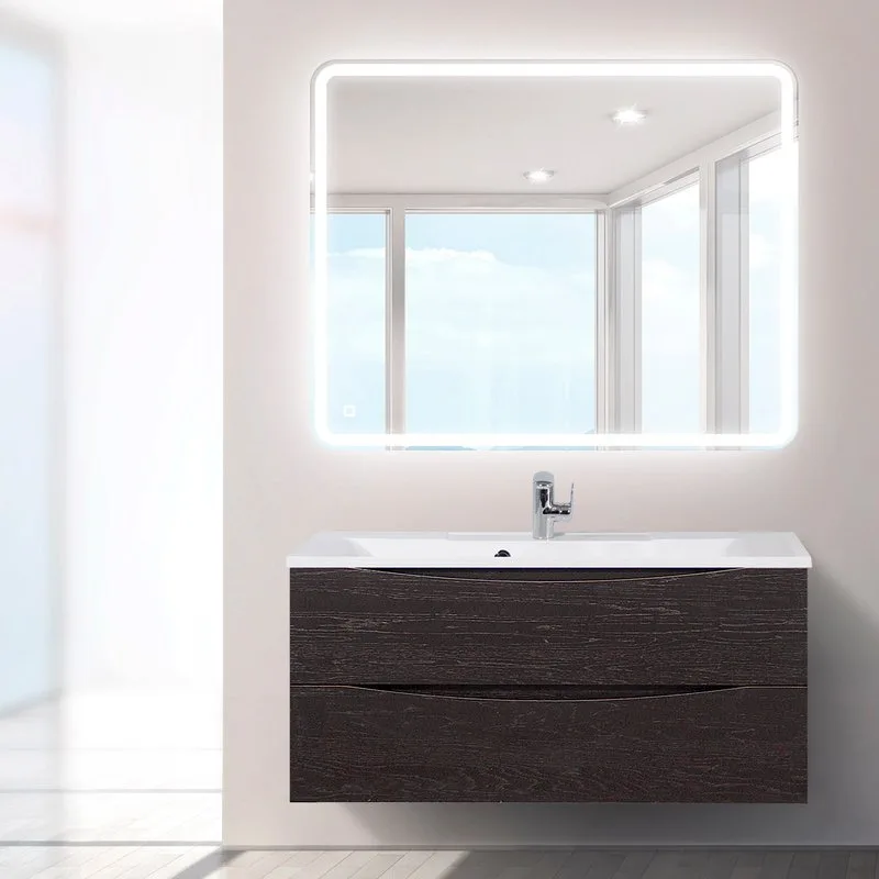 Зеркало BelBagno SPC-MAR-1000-800-LED-TCH Sancos — официальный сайт