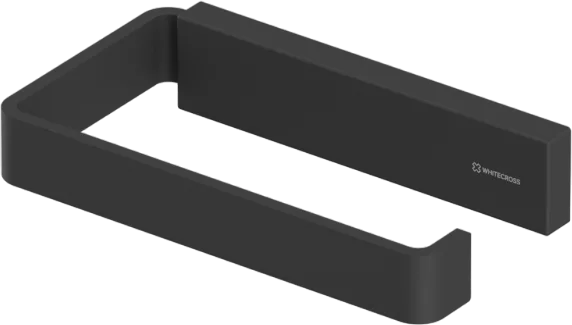 Держатель туалетной бумаги WHITECROSS Cubo CU2460BL черный матовый Sancos — официальный сайт