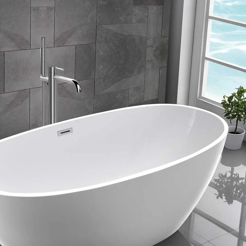 Напольный смеситель для ванны с душем Vincea Desire VTF-1DCH, хром Sancos — официальный сайт