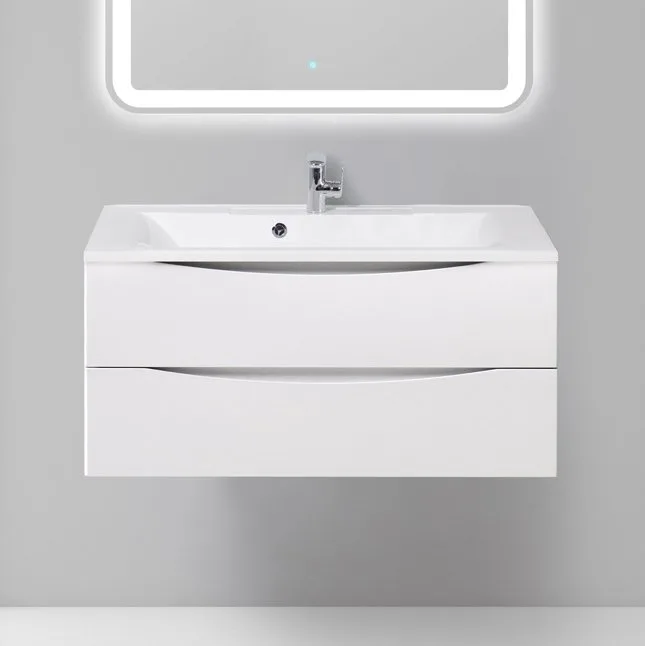 Тумба под раковину без столешницы BelBagno Marino 100 bianco opaco Sancos — официальный сайт