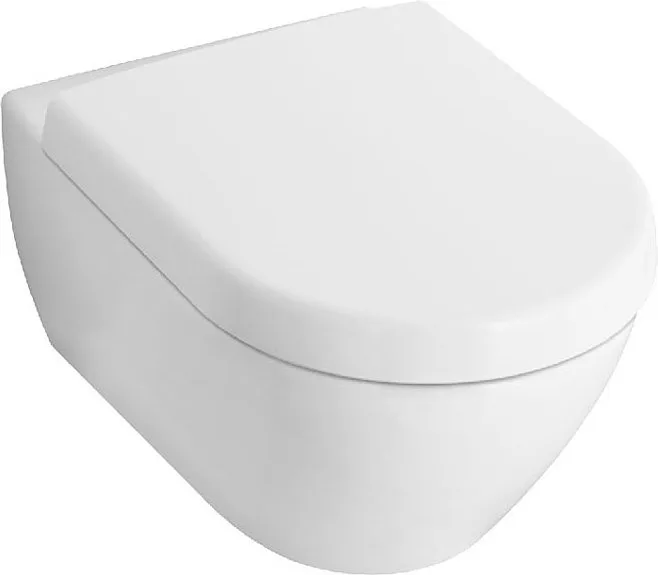 Чаша для унитаза подвесного Villeroy & Boch Subway 2.0 5606 1001 укороченная, alpin Sancos — официальный сайт