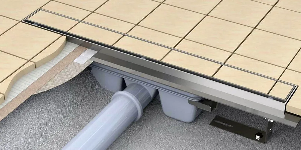 Душевой трап (лоток) AlcaPlast APZ1 APZ6 550 с опорами Sancos — официальный сайт