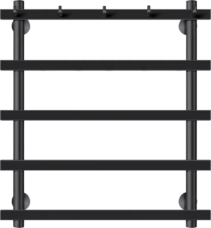 Полотенцесушитель электрический Secado Понтида 1 K, R 60x50, черный Sancos — официальный сайт