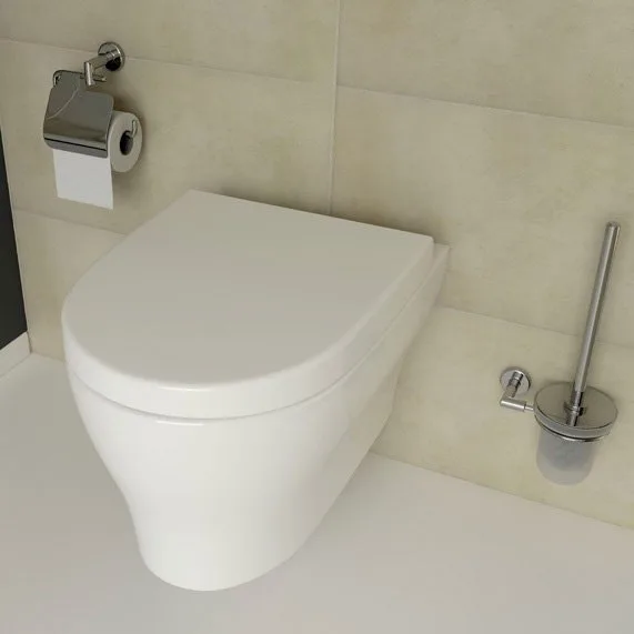 Крышка-сиденье VitrA Sento с микролифтом, петли хром Sancos — официальный сайт