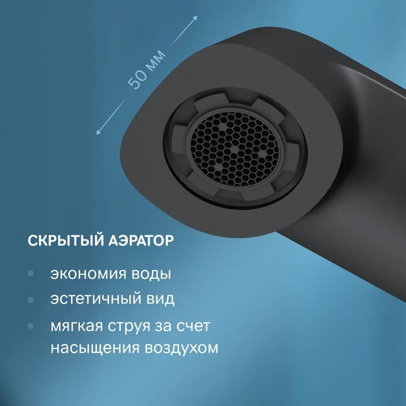 Смеситель для раковины AM.PM Func F8F92022 черный матовый Sancos — официальный сайт